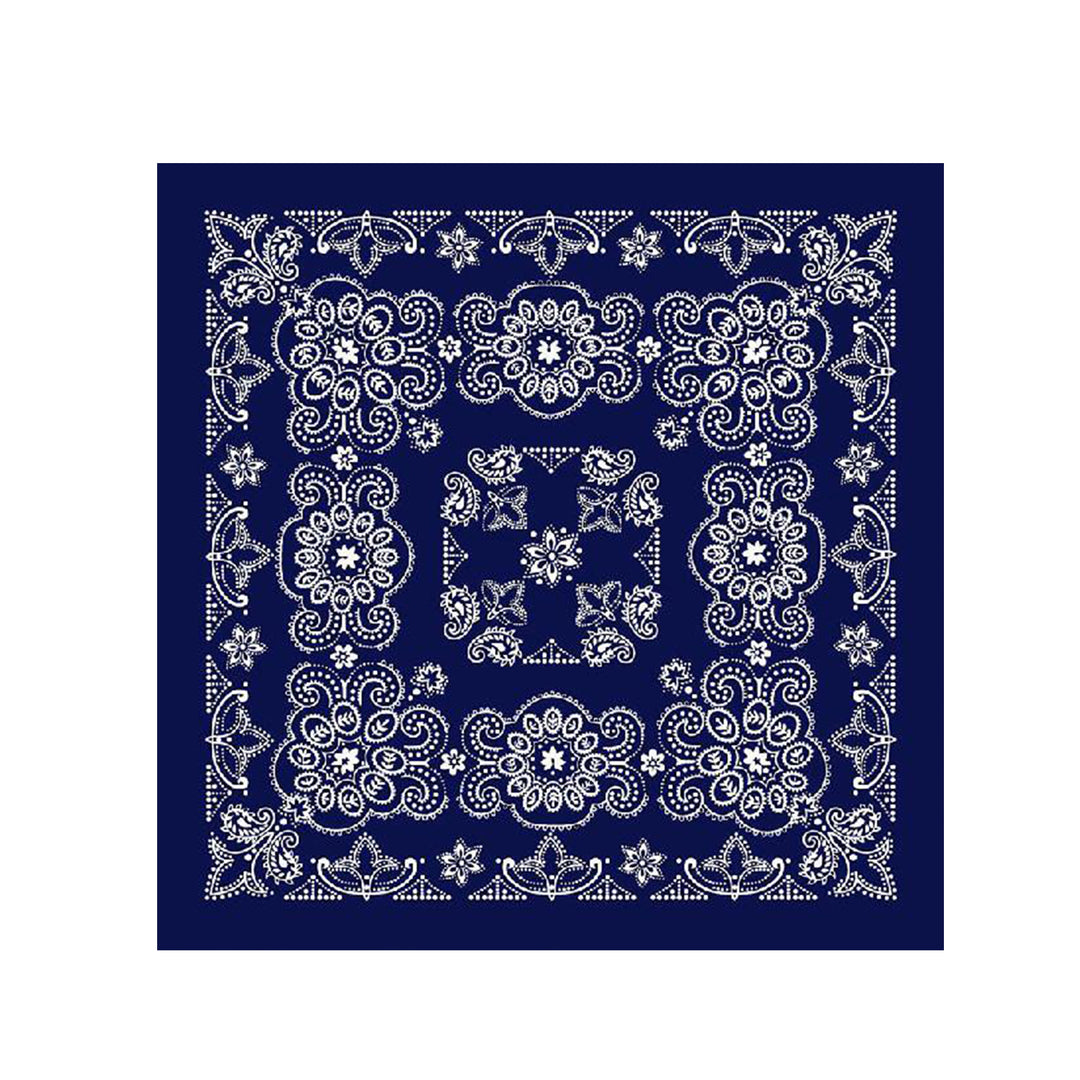 Oversize Navy Bandana