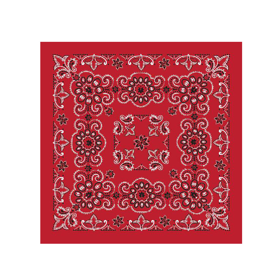 Oversize Red Bandana