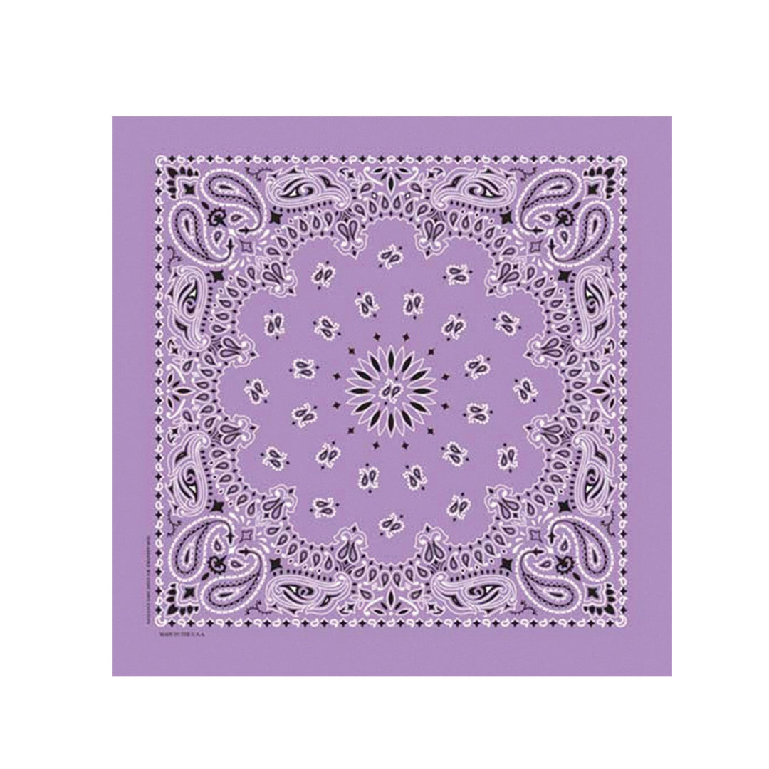 Lavender Paisley Bandana