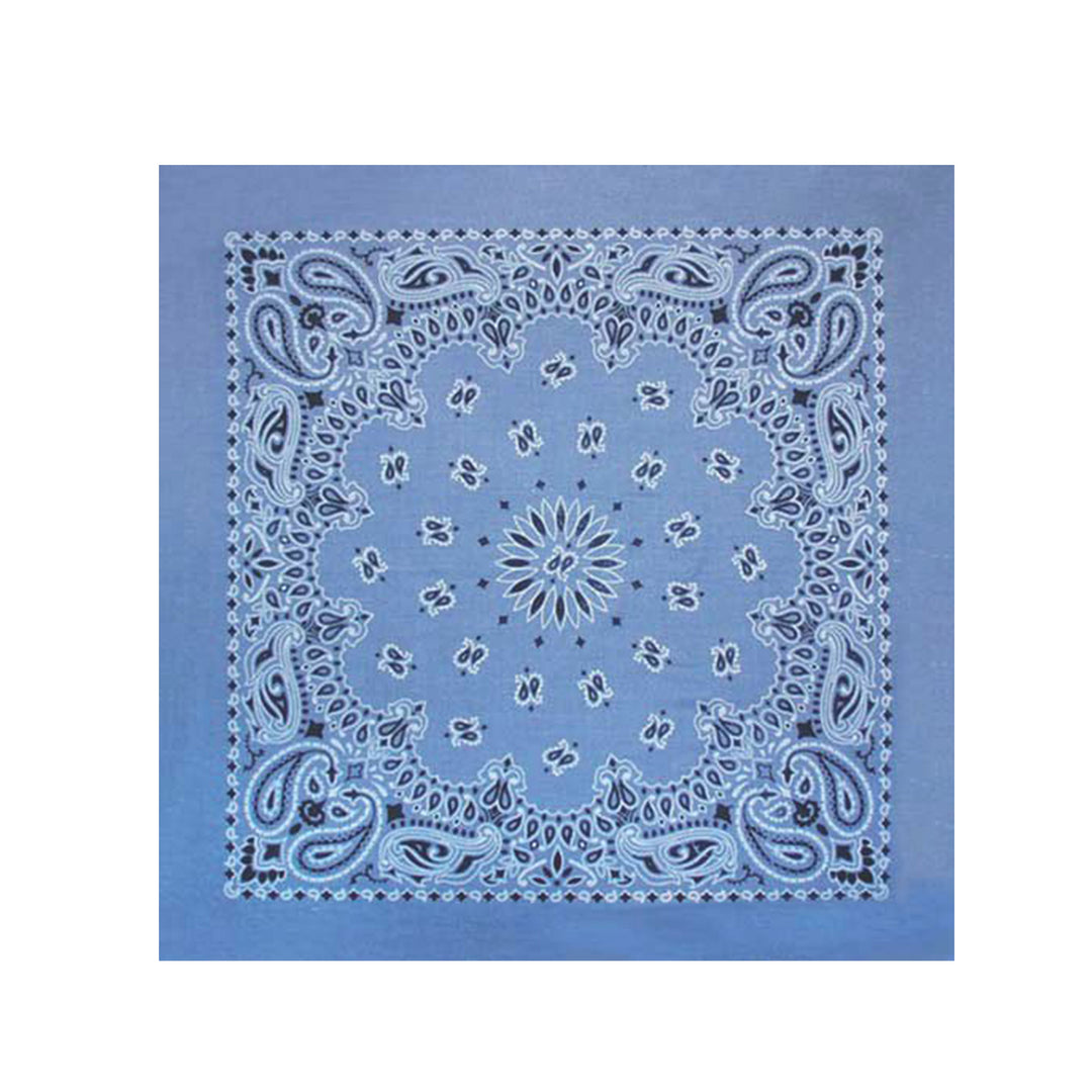 Chambray Paisley Bandana