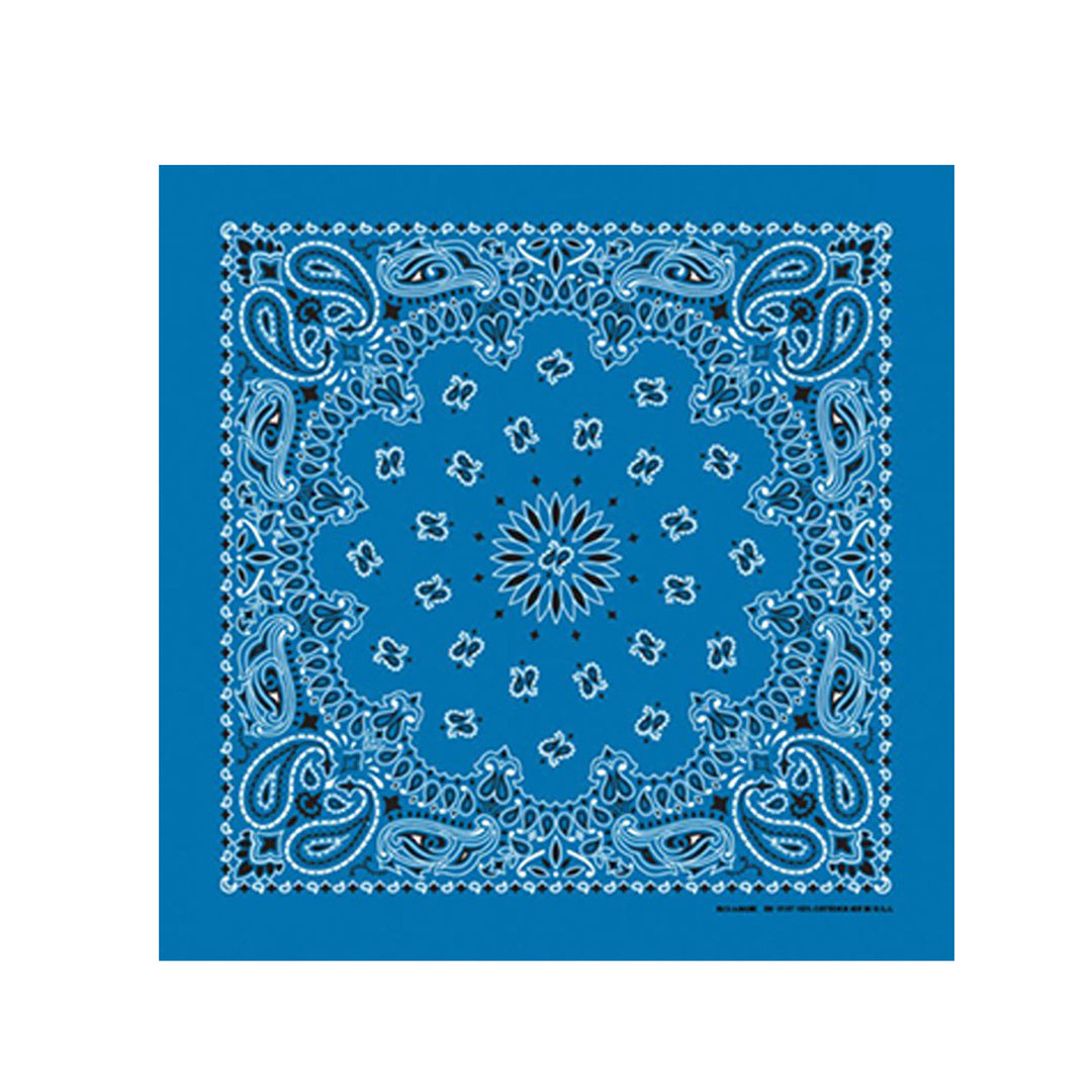 Mirage Blue Paisley Bandana