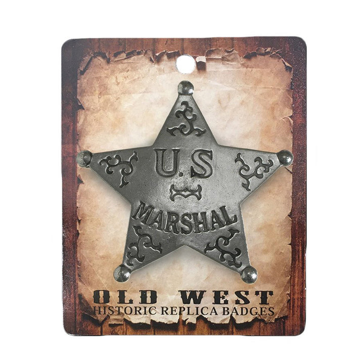U.S. Marshal 5 Point Star Historic Replica Badge