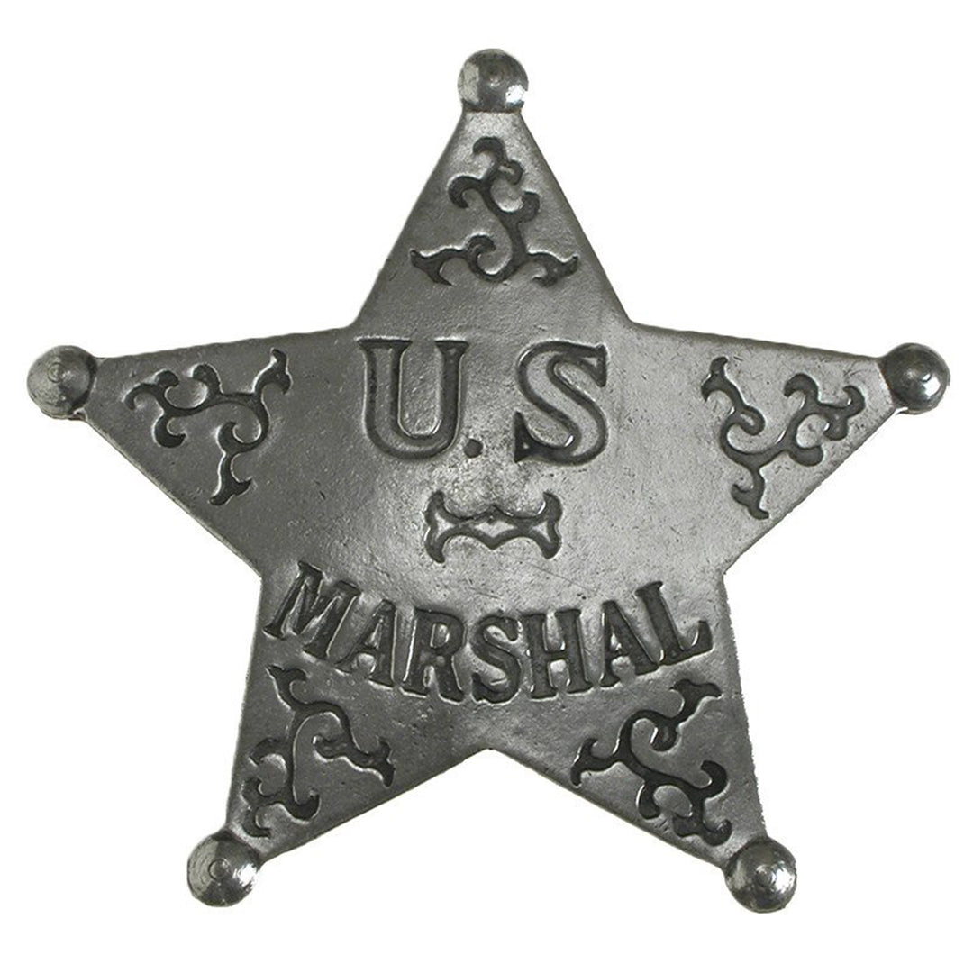 U.S. Marshal 5 Point Star Historic Replica Badge