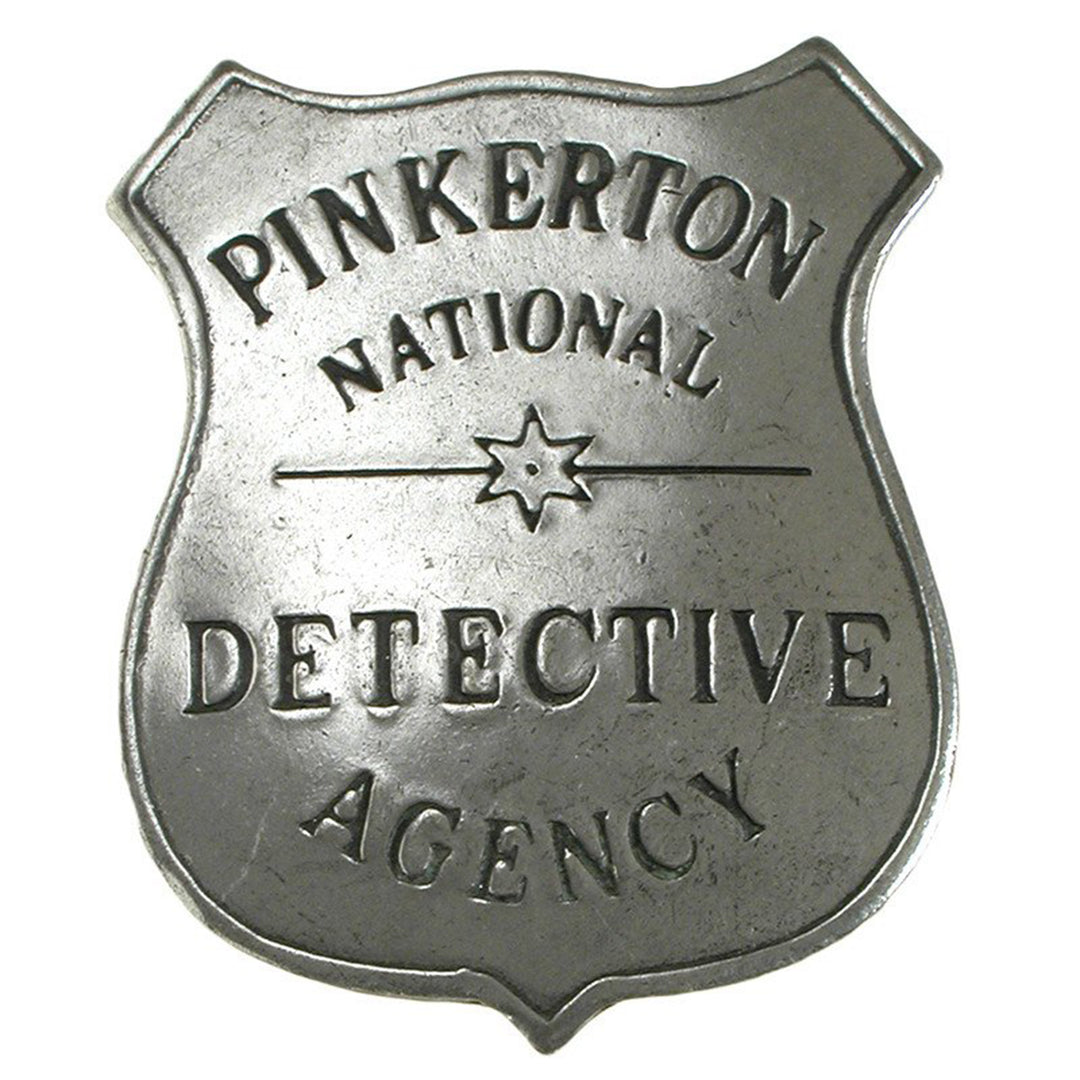 Pinkerton National Detective Historic Replica Badge