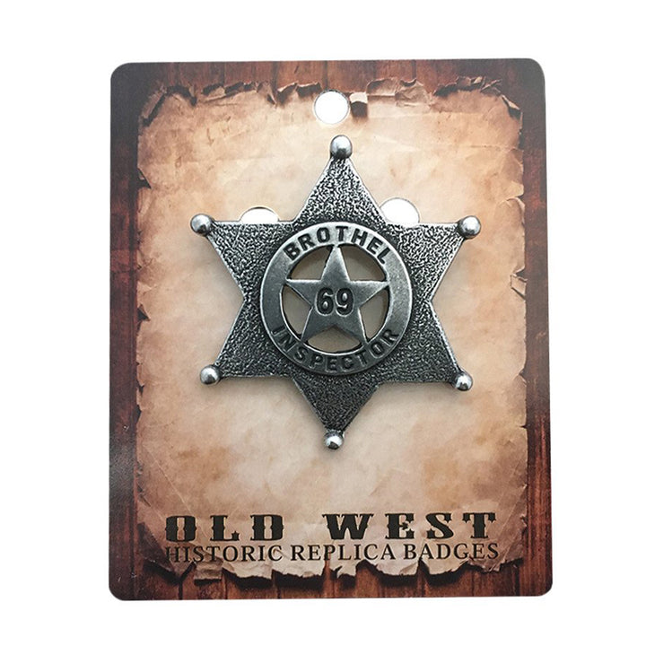 Brothel Inspector Historic Replica Badge