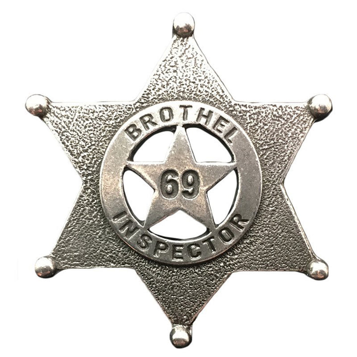 Brothel Inspector Historic Replica Badge