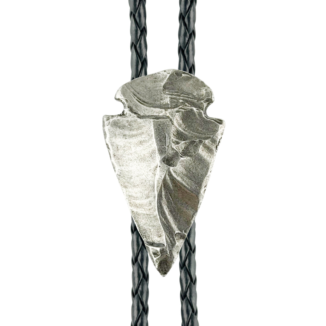 Arrowhead Western Bolo Tie - Cast Pewter