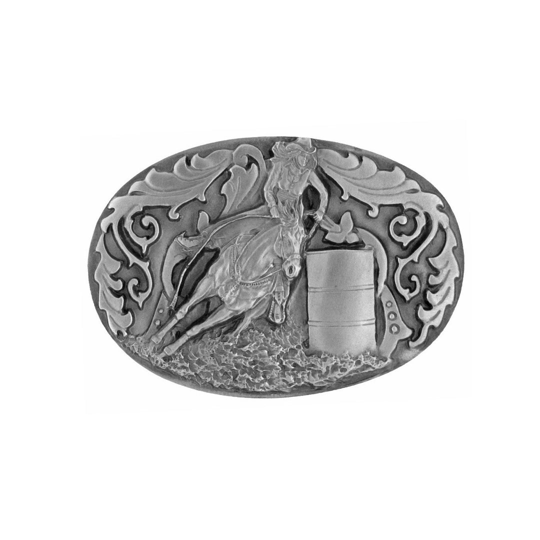 Barrel Racer Belt Buckle