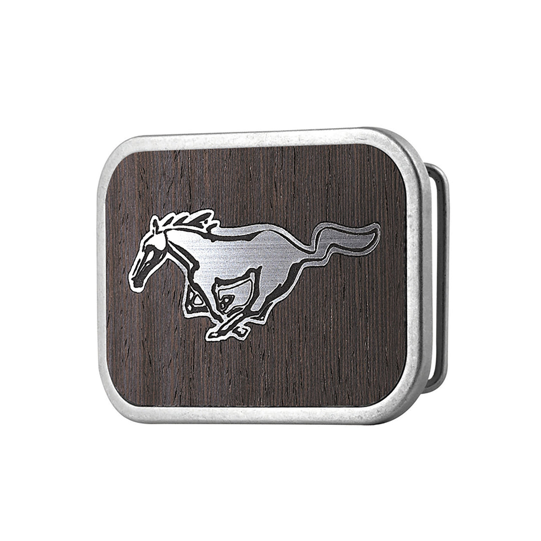 Ford Mustang Black Walnut Belt Buckle