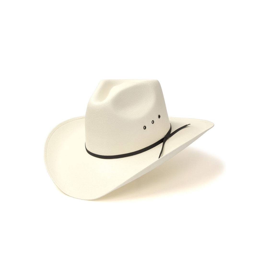 Natural Straw Western Pinch Front Hat
