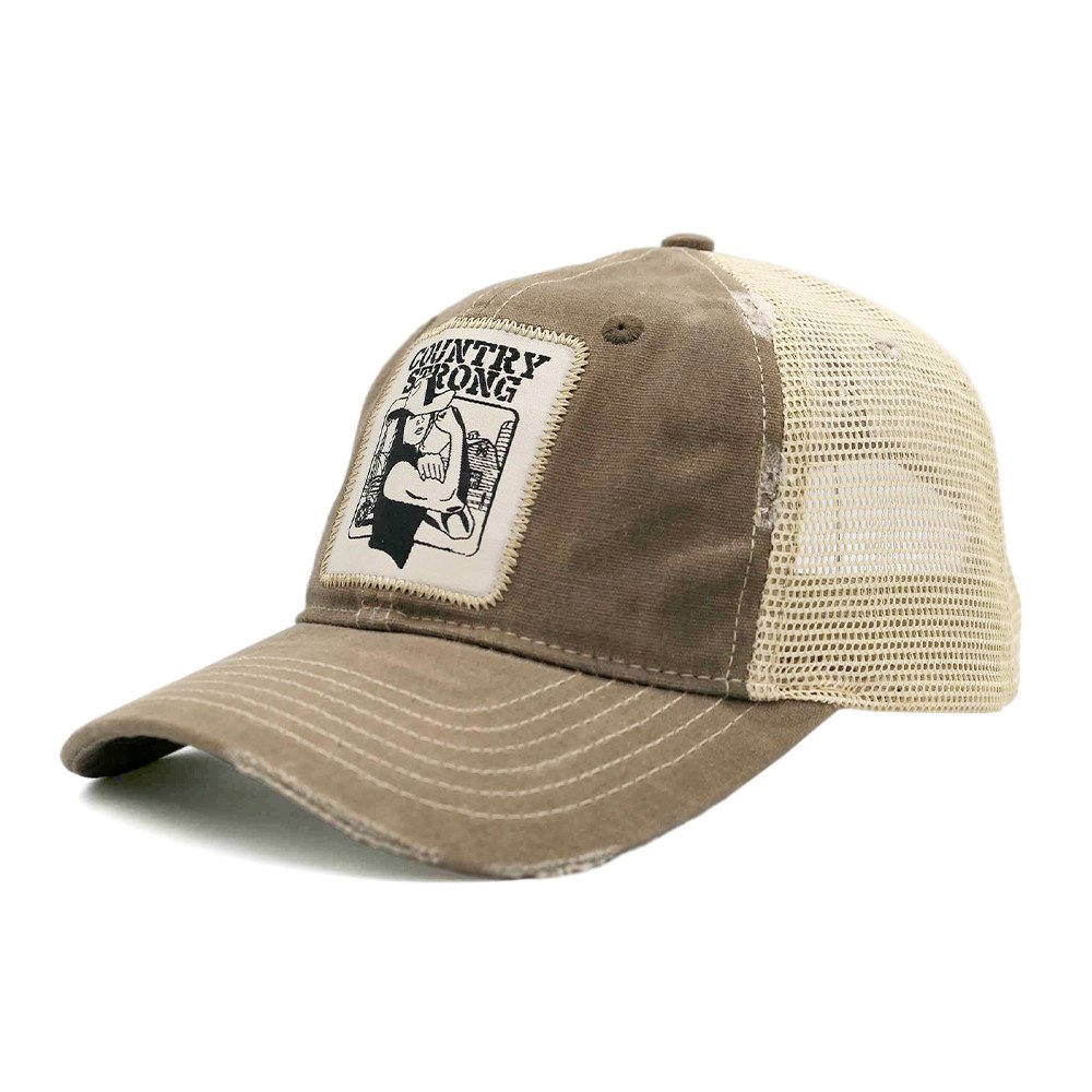Coffee "Country Strong" Trucker Cap