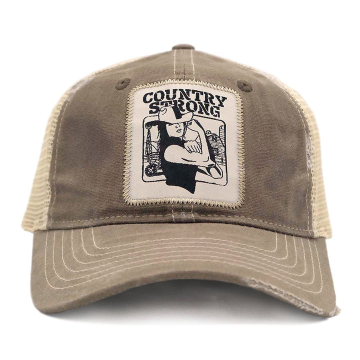 Coffee "Country Strong" Trucker Cap