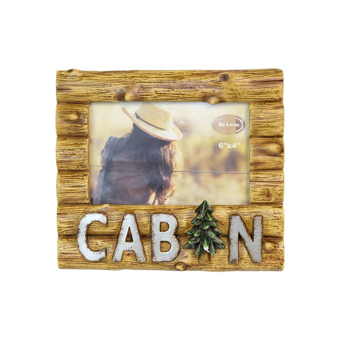 Log Cabin 6 x 4 Picture Frame