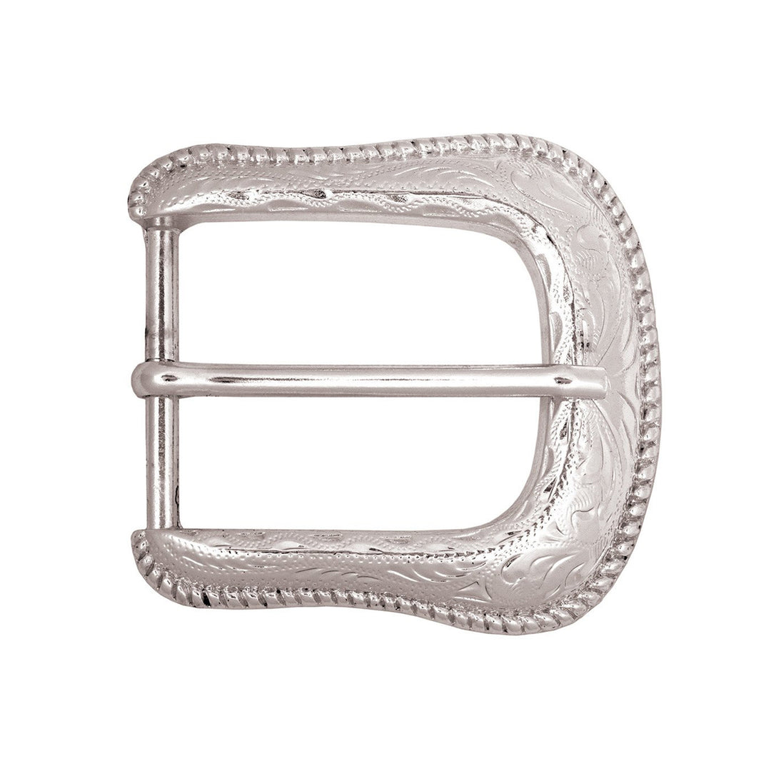 Basic German Silver Belt Buckle