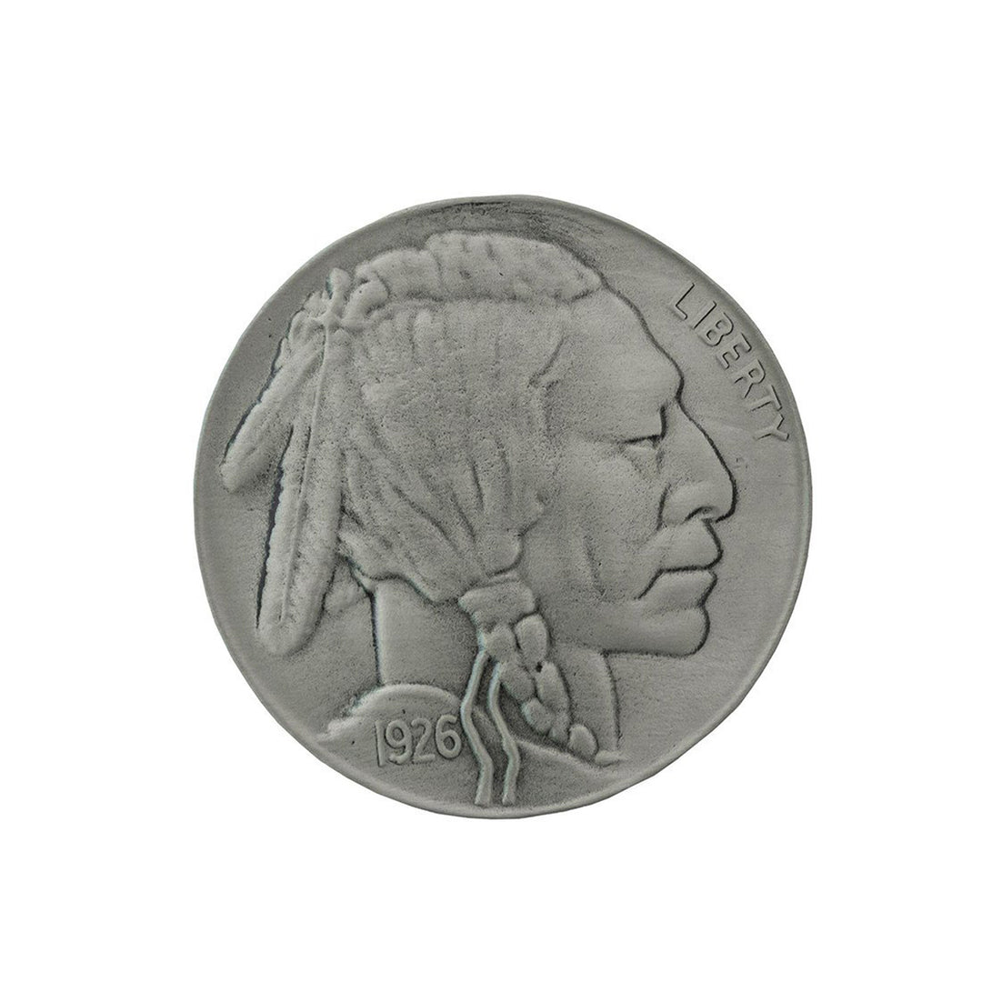 Indian Head Nickel Replica Belt Buckle