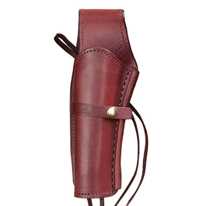Wine .45 Caliber Smooth Leather Holster