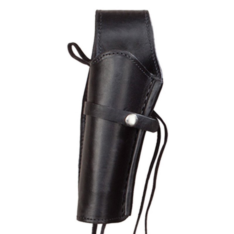 Black .45 Caliber Smooth Leather Holster