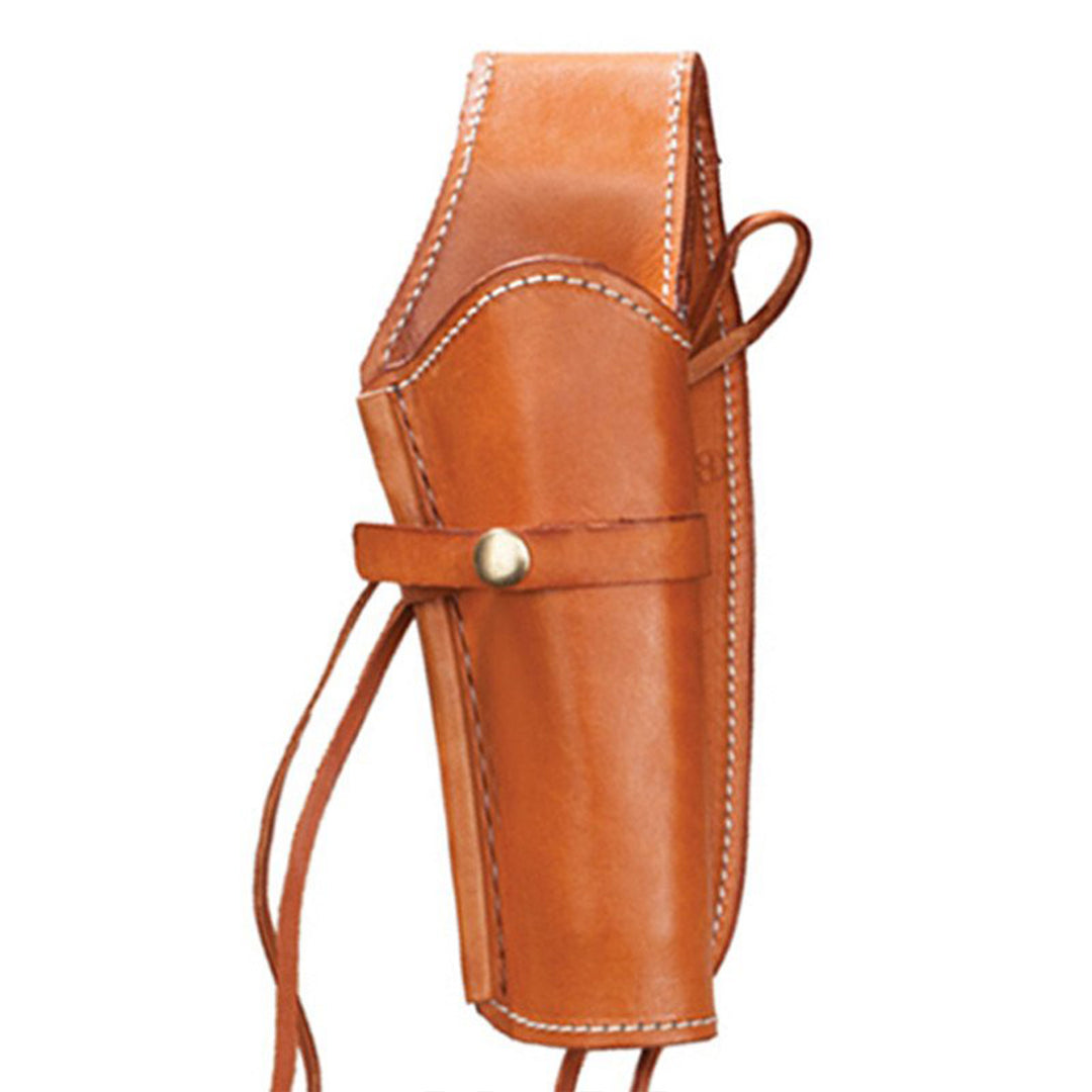 Natural .45 Caliber Smooth Leather Holster - Right Handed