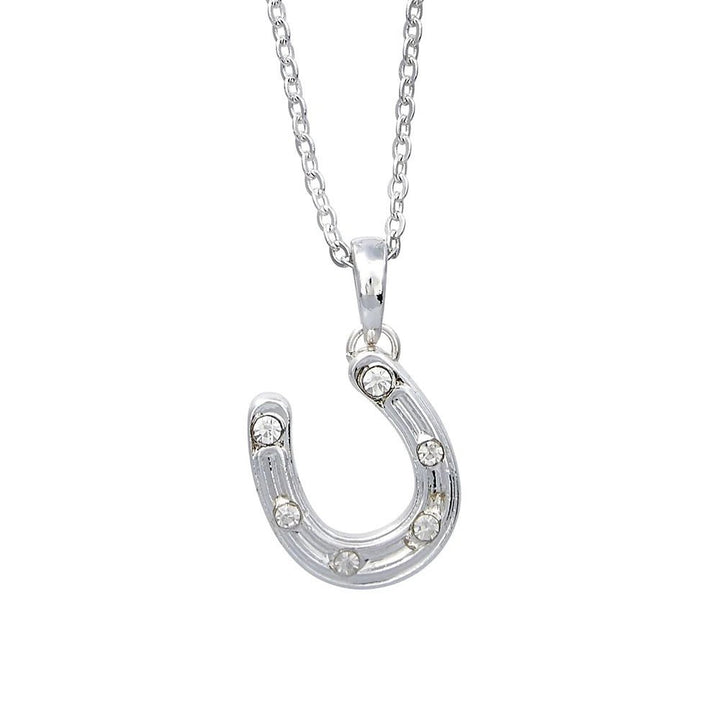 Horseshoe Necklace in Cowboy Hat Gift Box