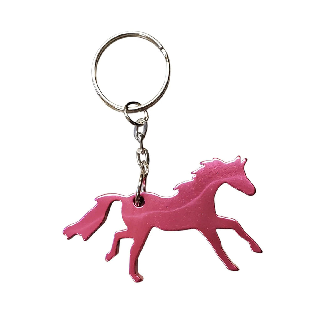 Running Horse Keychain - Pink