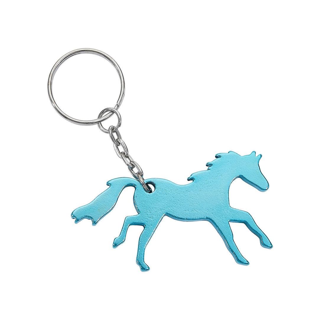 Running Horse Keychain - Turquoise