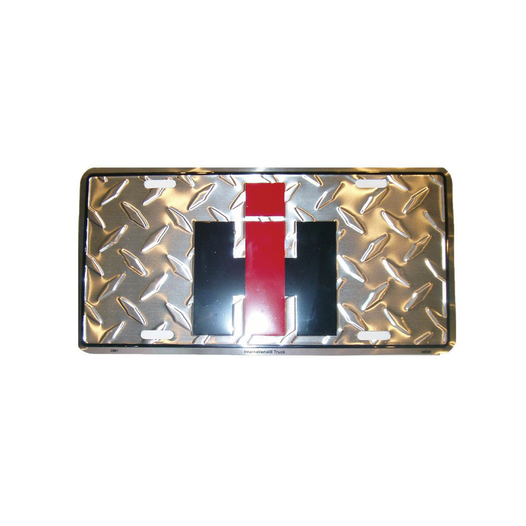 International Harvester License Plate