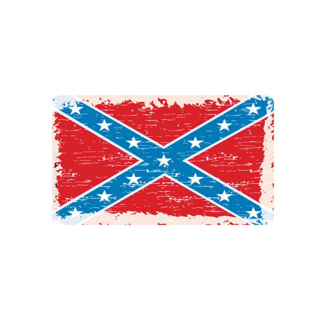 Distressed Rebel Flag Magnet
