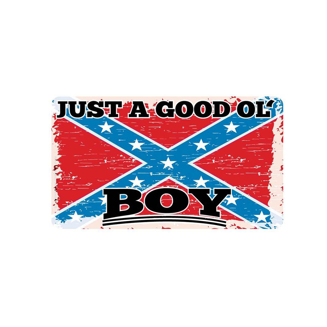 Just A Good Ol Boy with Rebel Flag Magnet