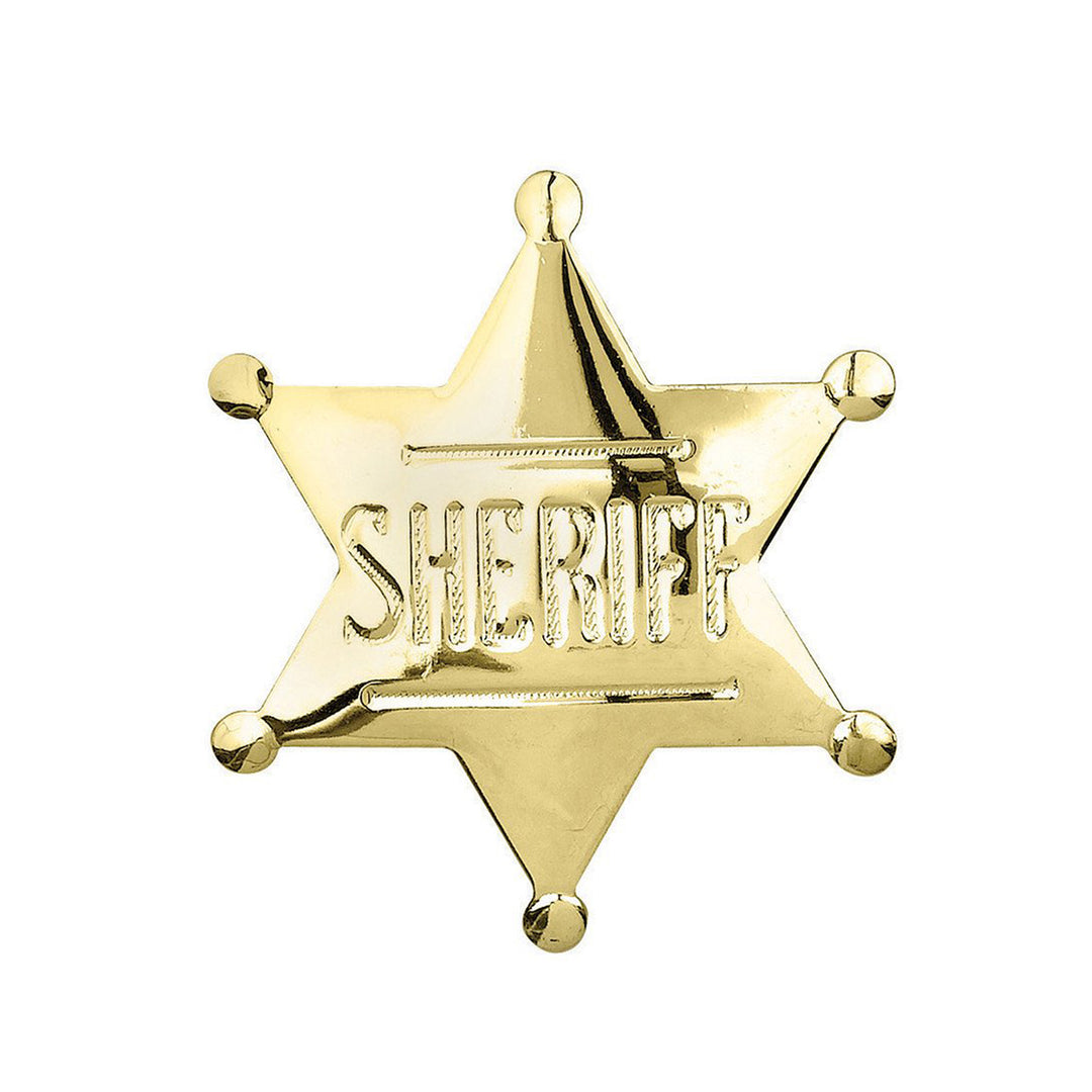 Gold Sheriff Badge