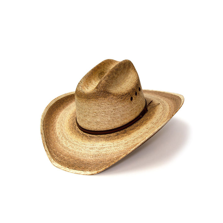 Palm Straw Western Cattleman Hat