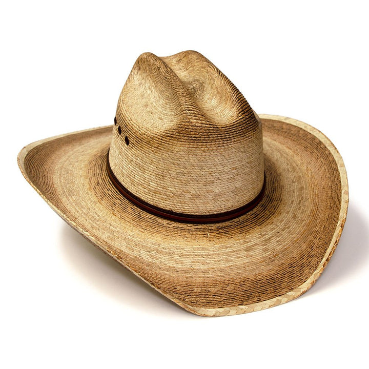 Palm Straw Western Cattleman Hat