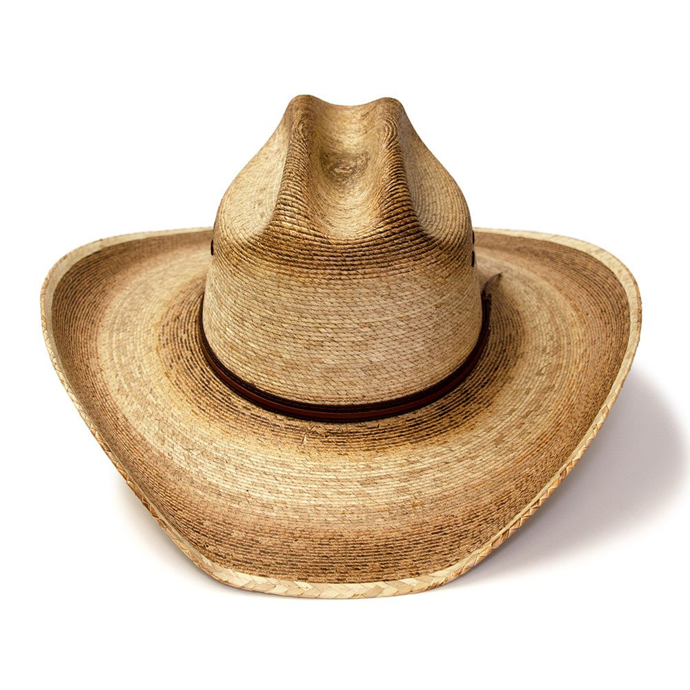 Palm Straw Western Cattleman Hat
