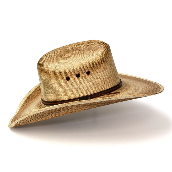 Palm Straw Western Cattleman Hat