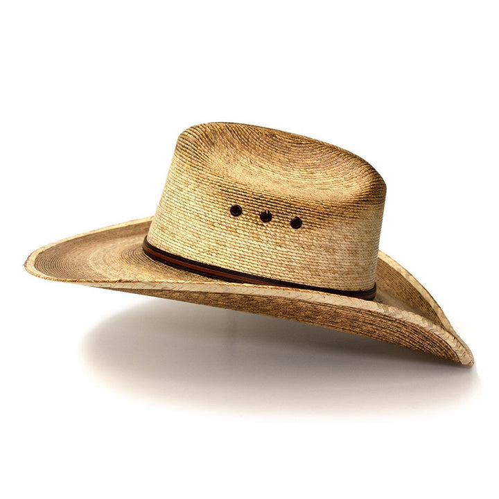 Palm Straw Western Cattleman Hat