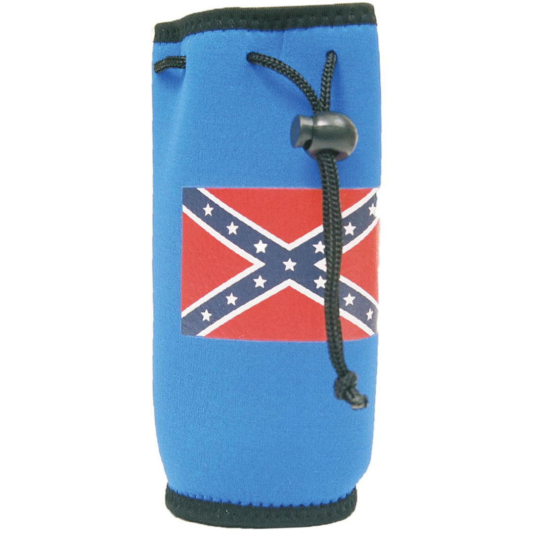 Rebel Bottle Cooler Koozie with Drawstring in Assorted Colors