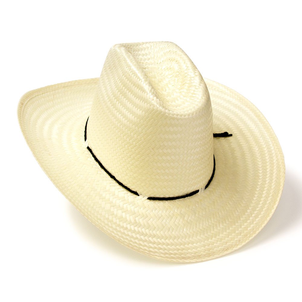 Natural Color Western Cattleman Hat