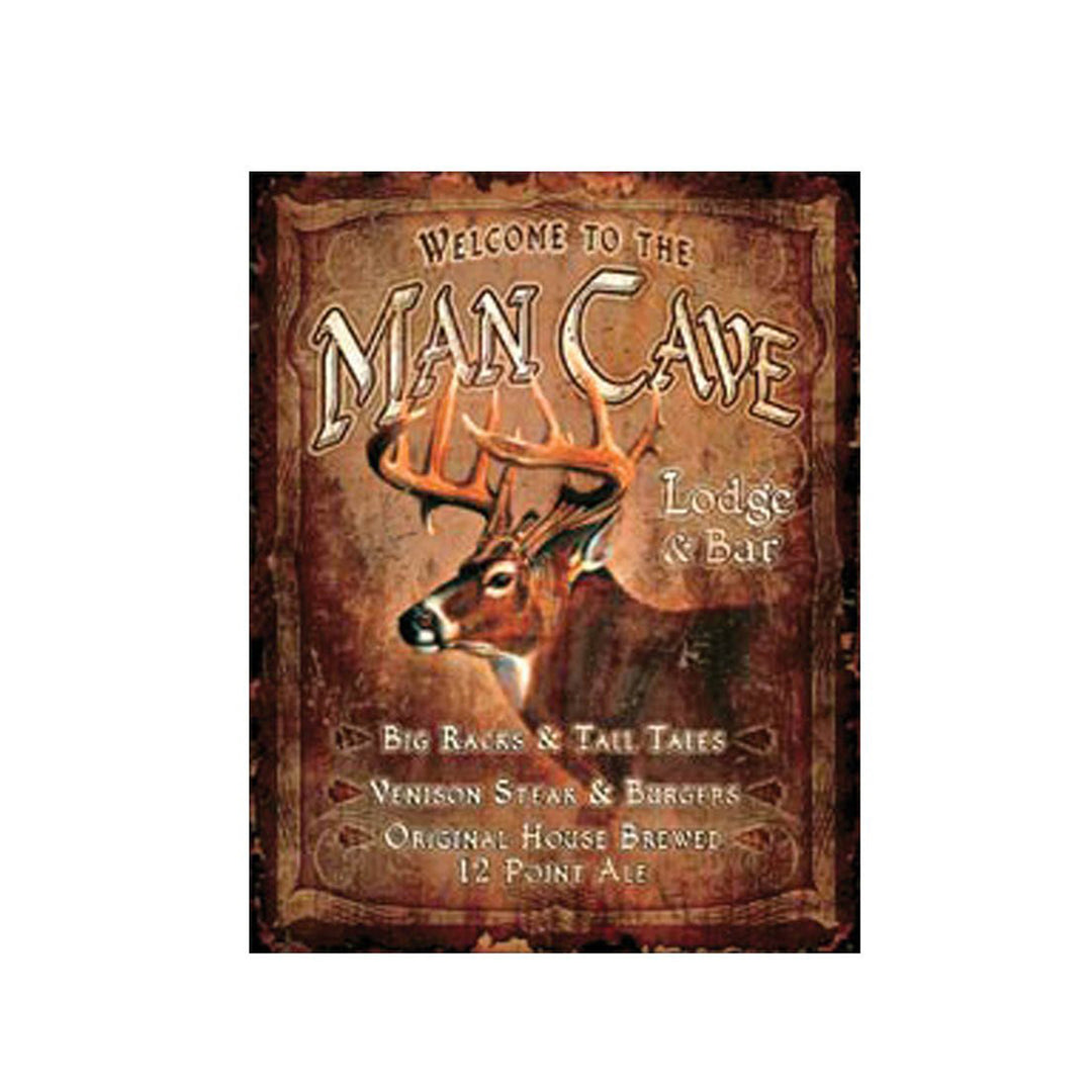 Man Cave Tin Sign