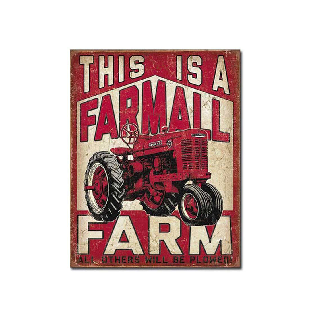 Farmall Farm Tin Sign