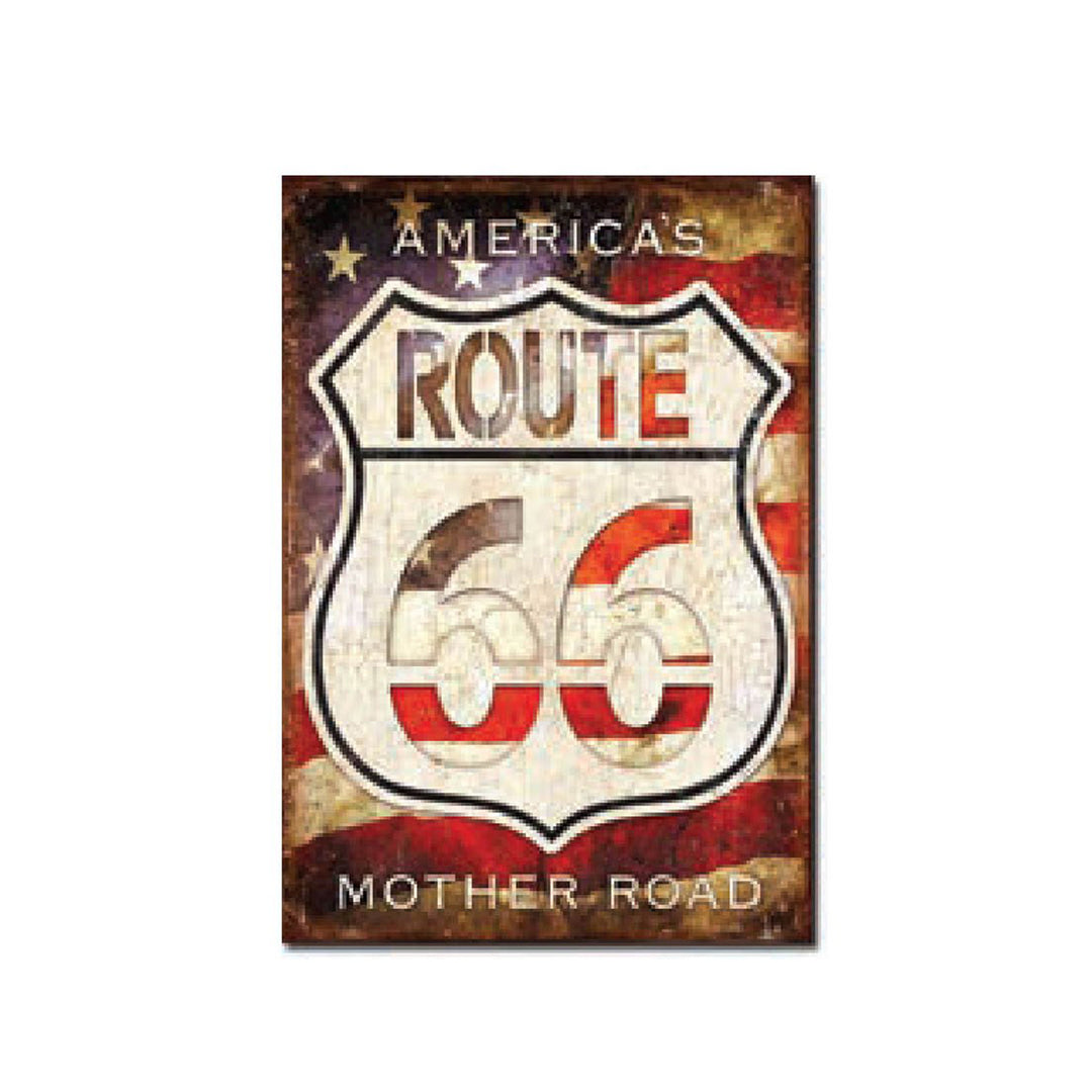 Mother Road Tin Sign
