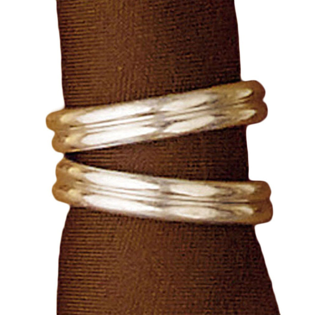 Silver Ring Scarf Slide