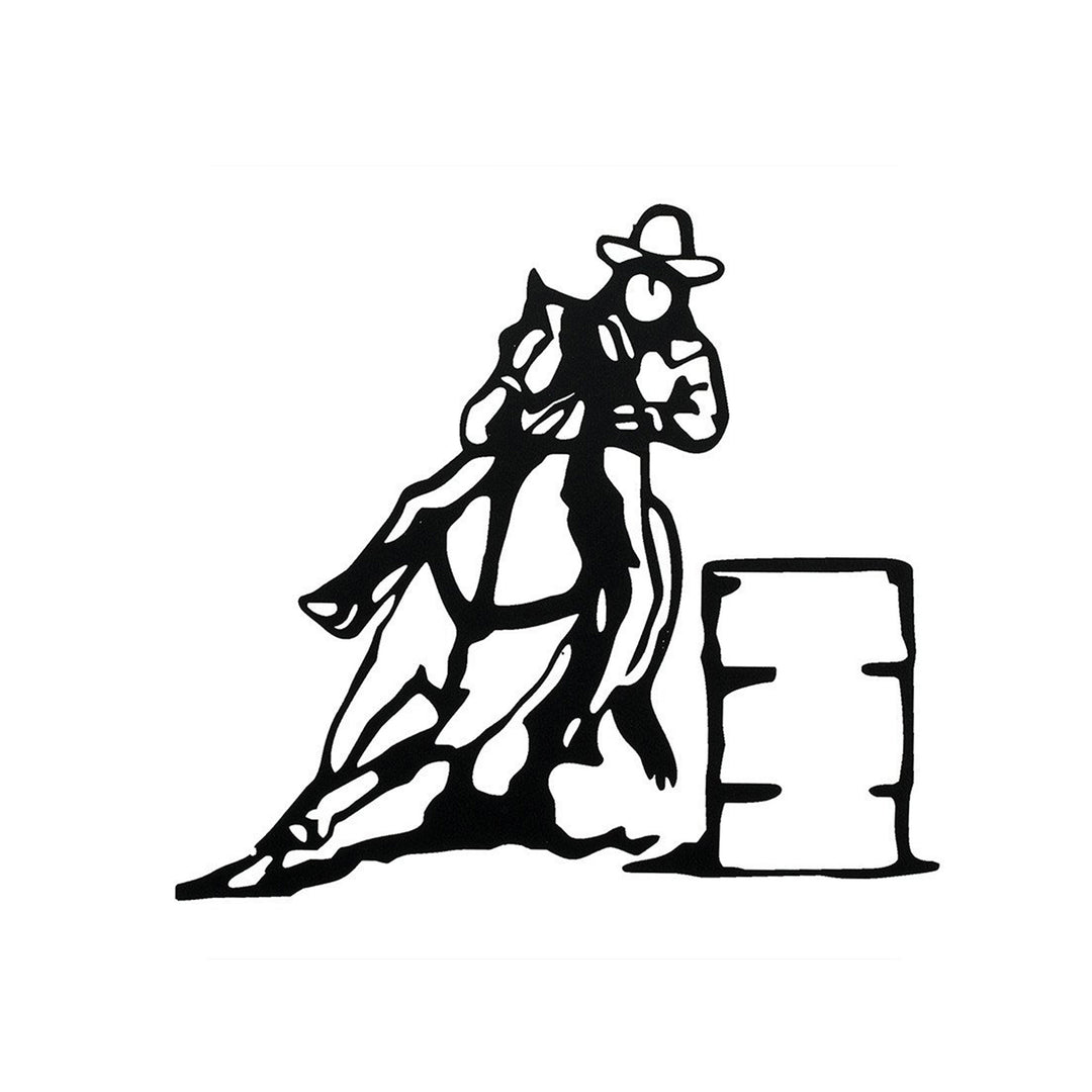 Barrel Racer Sticker