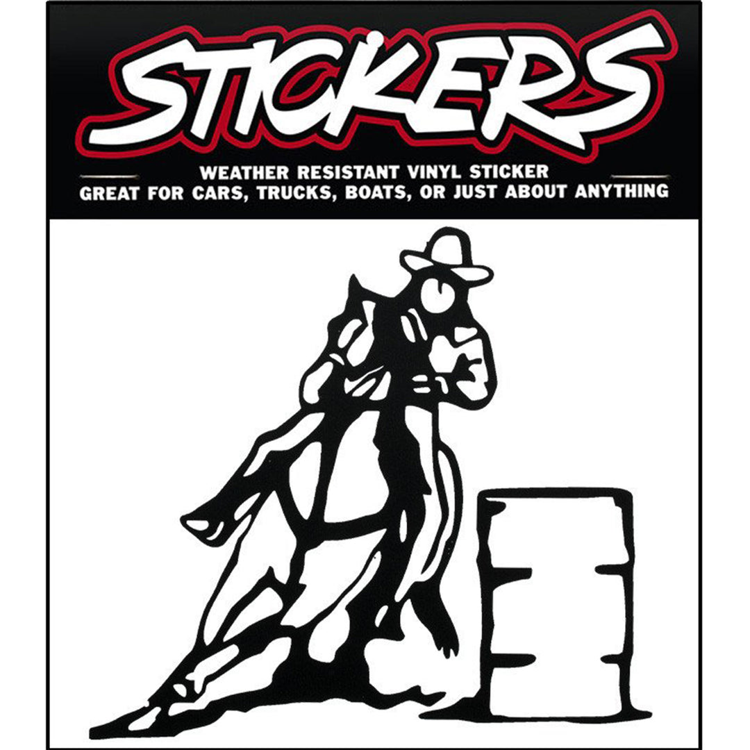Barrel Racer Sticker