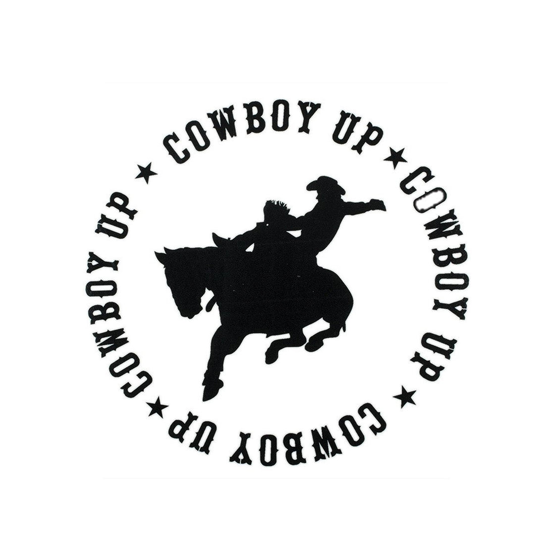 Cowboy Up Sticker