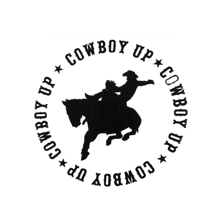 Cowboy Up Sticker