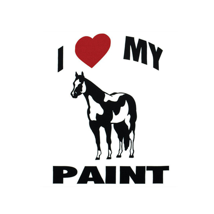I Love My Paint Sticker
