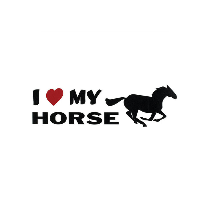 I Love My Horse Sticker