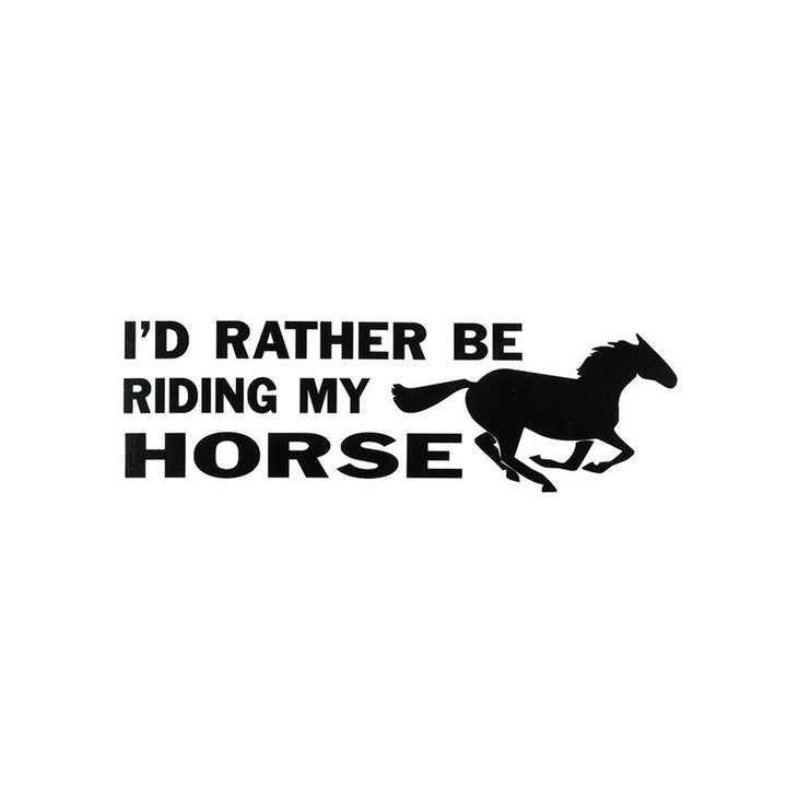 Rather Be Riding Sticker