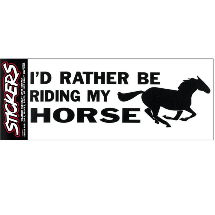 Rather Be Riding Sticker