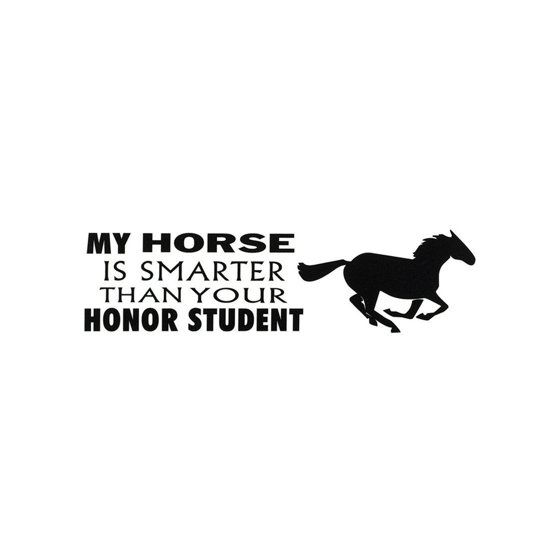 Horse is Smarter Sticker