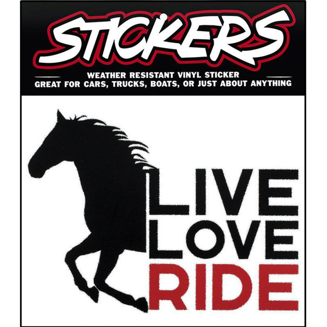 Live Love Ride Sticker